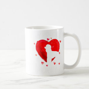 My Odle Is My Valentine Hearts Odle Dog Valent  Coffee Mug