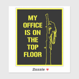 My office is on the top floor arborist