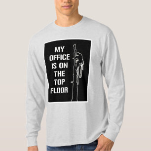 ‘My office is on the top floor’ white Arborist