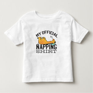 My official napping shirt - Lazy sleeping Giraffe