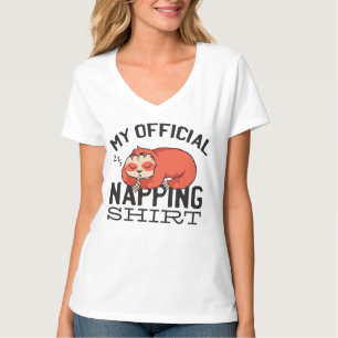 My official napping shirt - Lazy sleeping Sloth