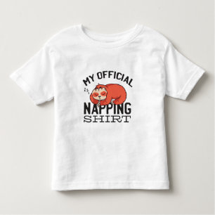 My official napping shirt - Lazy sleeping Sloth