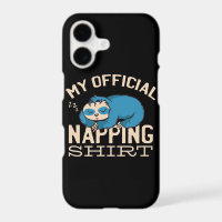 My official napping shirt, Lazy sleeping Sloth