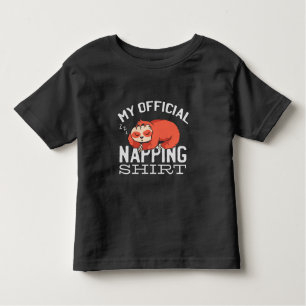 My official napping shirt - Lazy sleeping Sloth