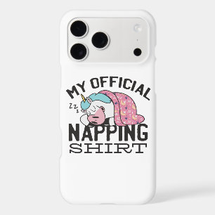 My official napping shirt - Lazy sleeping Unicorn