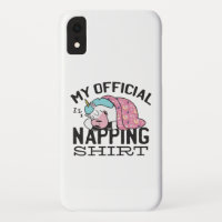 My official napping shirt - Lazy sleeping Unicorn