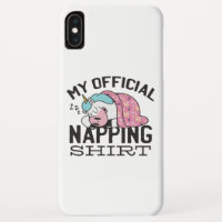 My official napping shirt - Lazy sleeping Unicorn