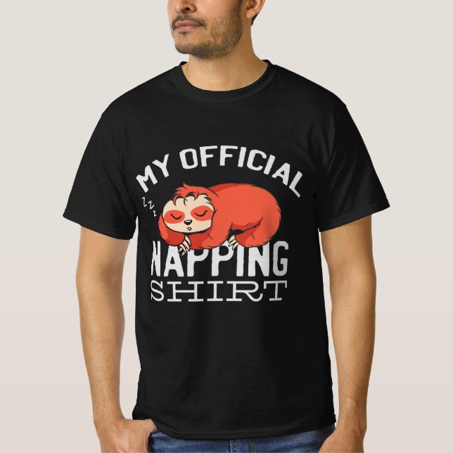 My official napping shirt Sloth (Front)