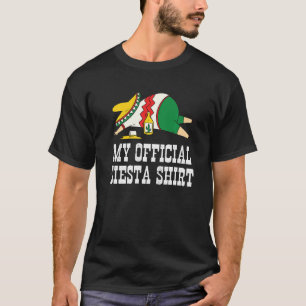 My Official Siesta Lazy Sleepy Mexican Sleeping T-Shirt
