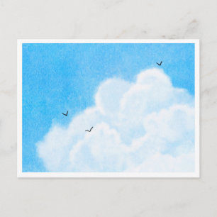 My oh my what a wonderful day postcard