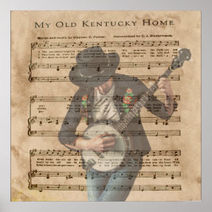 MY OLD KENTUCKY HOME* POSTER