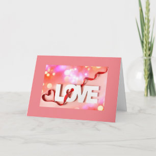 MY ONE TRUE LOVE/MY VERY BEST FRIEND ANNIVERSARY CARD