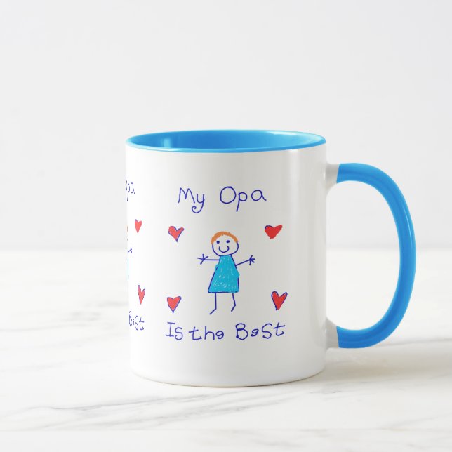 My Opa is the Best Mug (Right)