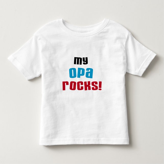 My Opa Rocks T-shirts and Gifts (Front)