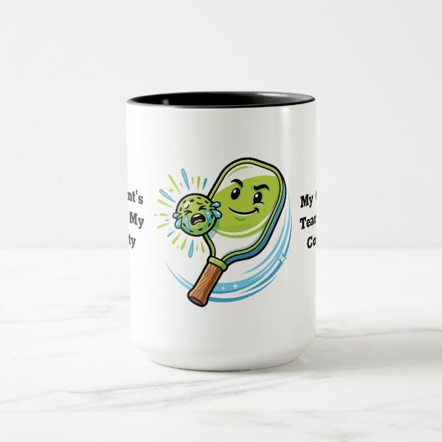 My Opponents Tears Keep My Coffee Salty Funny Pick Mug (Center)