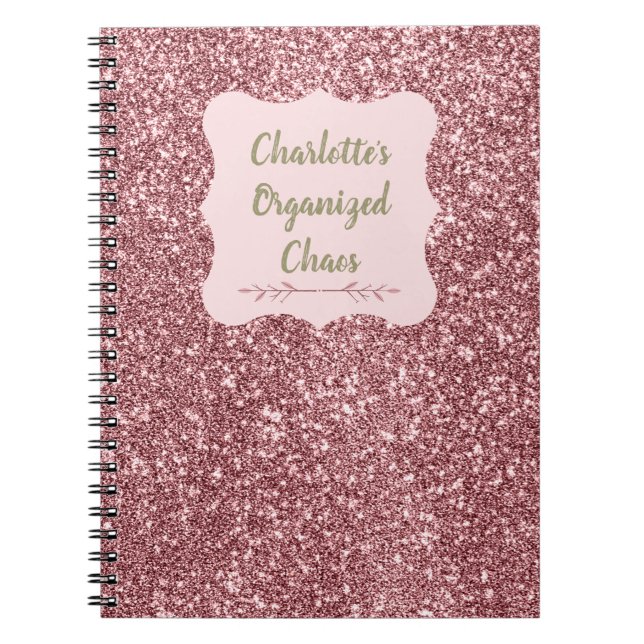 My Organised Chaos Personalised Notebook (Front)