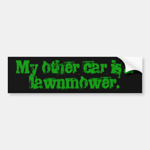 My other car bumper sticker