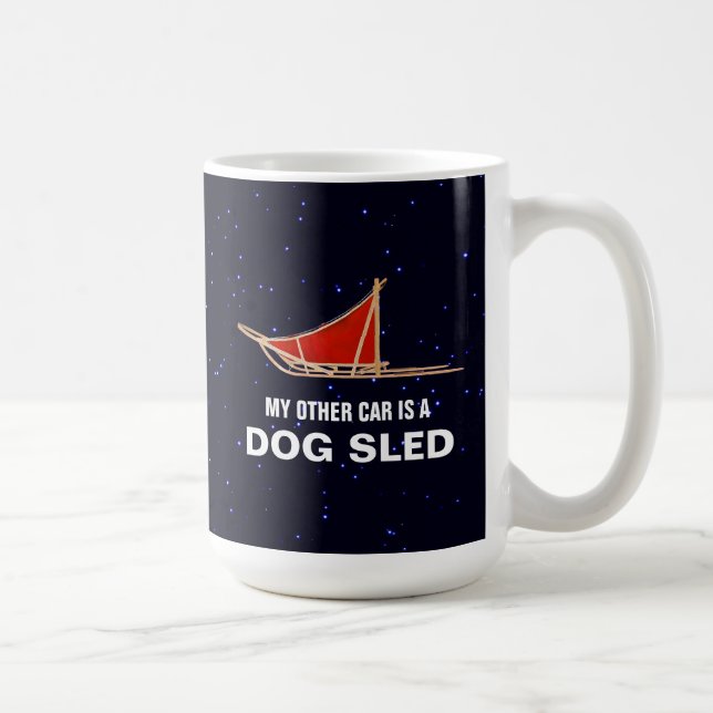 My Other Car Is A Dog Sled Coffee Mug (Right)
