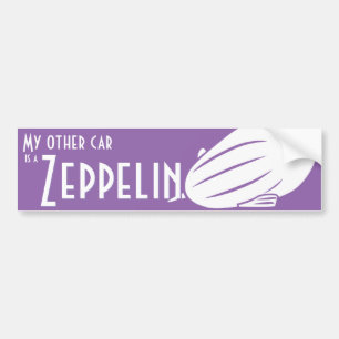 My Other Car is a Zeppelin bumper sticker