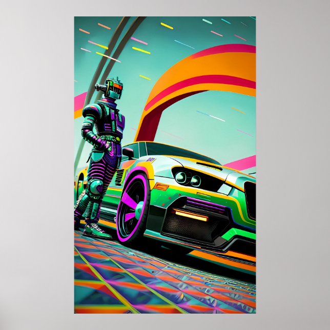 My Other Chauffeur Is a Car Poster (Front)