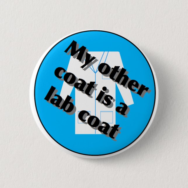 My other coat... 6 cm round badge (Front)