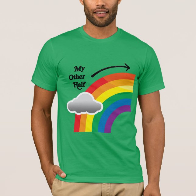 MY OTHER HALF LEFT -.png T-Shirt (Front)