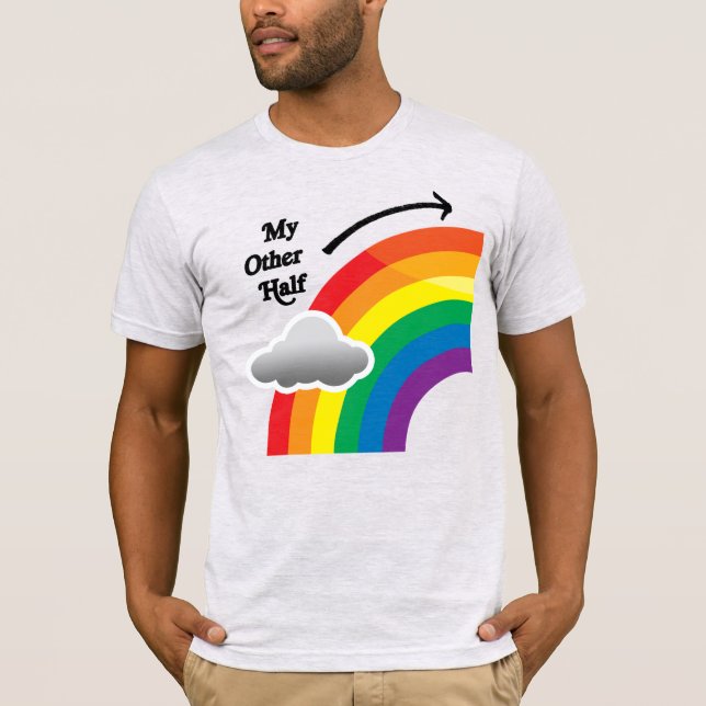 MY OTHER HALF LEFT -.png T-Shirt (Front)