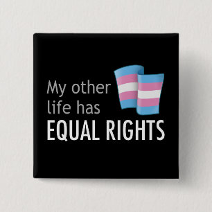 My Other Life Trans Dark Button