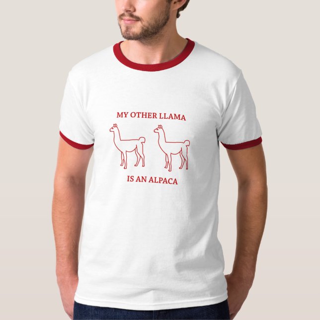 My Other Llama T-Shirt (Front)