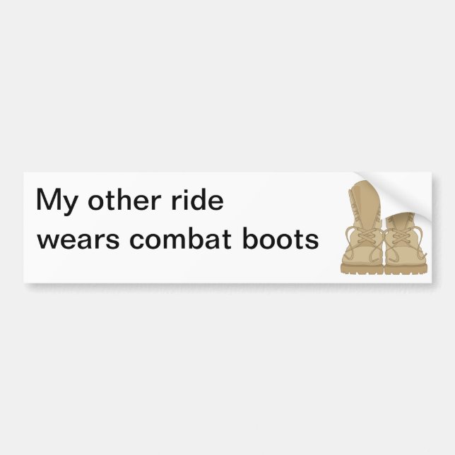 My other ride bumper sticker (Front)