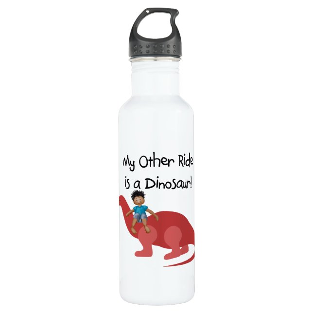 My Other Ride is a Dinosaur AA 710 Ml Water Bottle (Front)