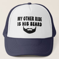My Other Ride Is His Beard Motorcycle Biker Beard