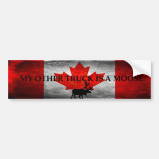 My Other Truck is a Moose Bumper Sticker