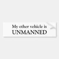 My other vehicle is, UNMANNED