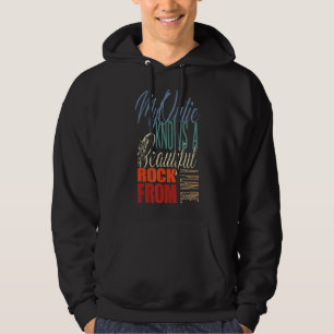 My Outie Knows A Beautiful Rock Quote From A Plain Hoodie