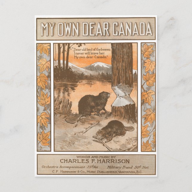 My Own Dear Canada Postcard (Front)