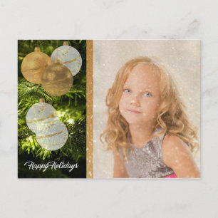 My own photo Personalised Christmas Postcard