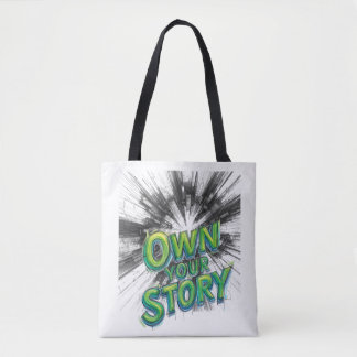 my own story tote bag