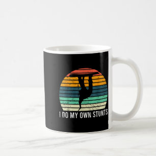 My Own Stunts Broken Arm Snowboarding Coffee Mug