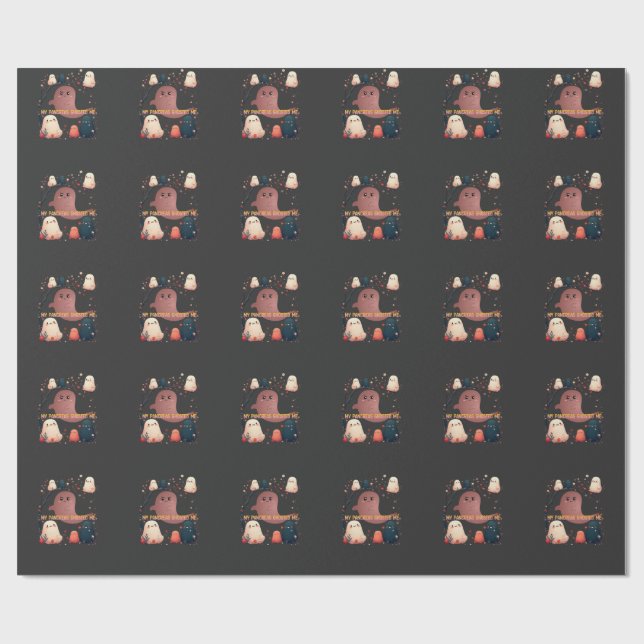 My Pancreas Ghosted Me Wrapping Paper (Flat)