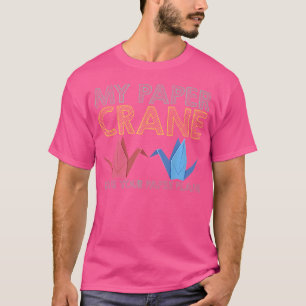 My Paper Crane Beats Your Paper Plane Folding Orig T-Shirt