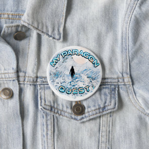 My Paragon Quest 7.5 Cm Round Badge