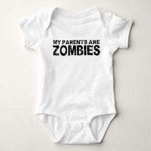 My Parents are Zombies Baby Bodysuit