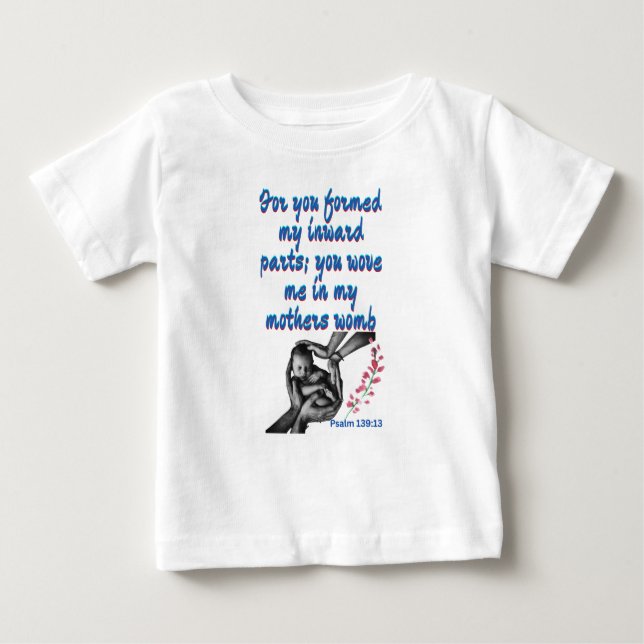 My Parents Hands Baby T-Shirt (Front)