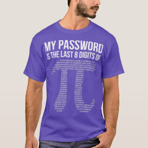 My Password Is Pi Shirt Math Funny Funny Math Shir