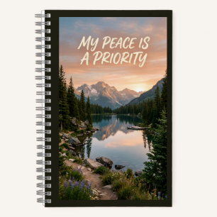 My Peace is a Priority Notebook