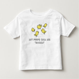 My peeps call me "Booka" Toddler T-Shirt