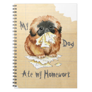 My Pekingese Ate My Homework Notebook
