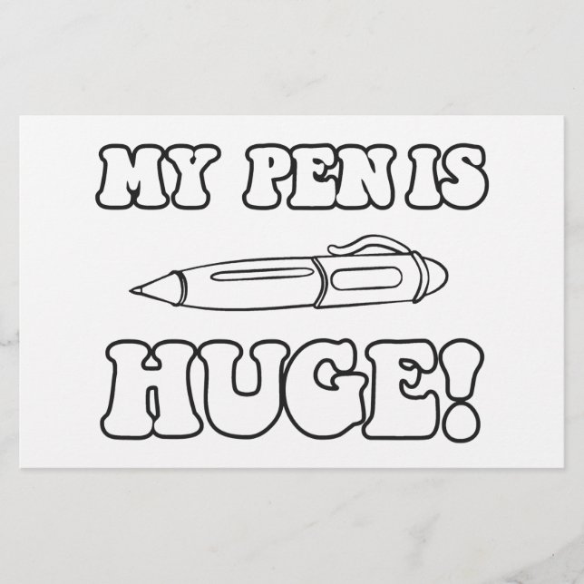 My Pen Is Huge (Front)