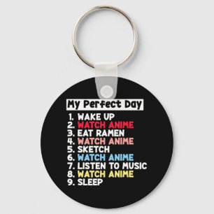 My Perfect Day Anime Merch Cute For Teens Girls Wo Key Ring